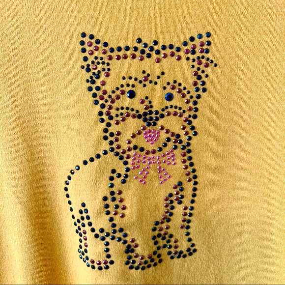 QUACKER FACTORY Embellished Dog Long Sleeve Top—Sm - Picture 11 of 11